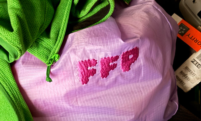 Embroidered logo