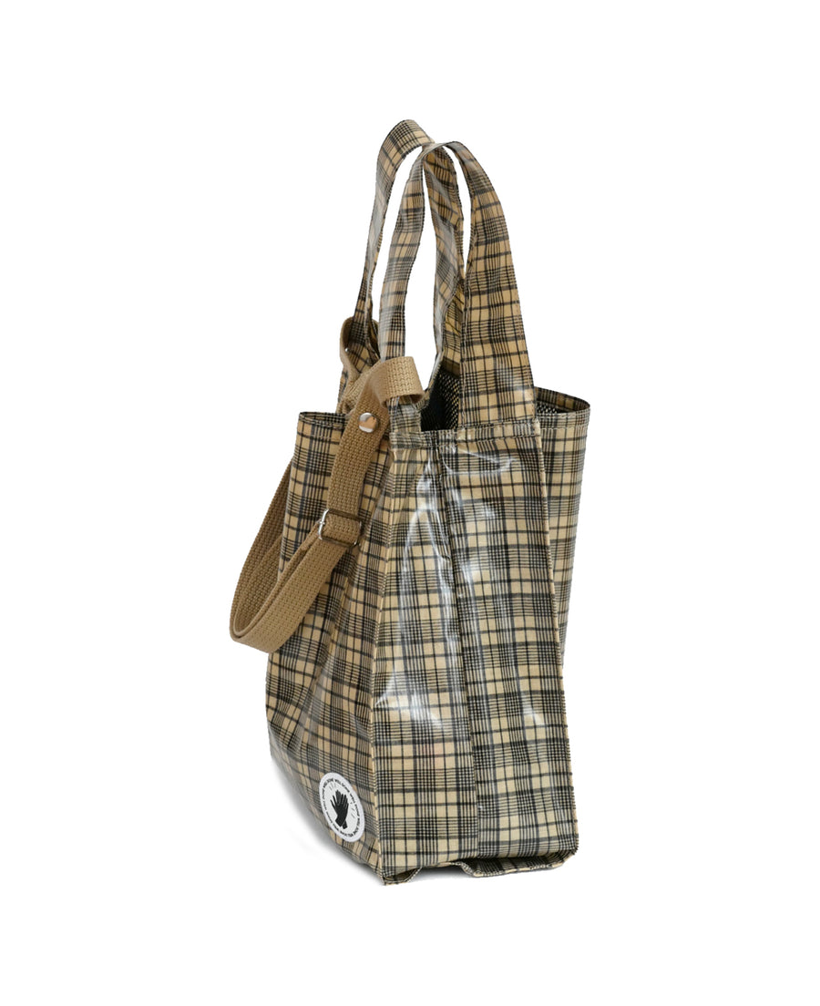 Anythin tote / USA Cotton plaid