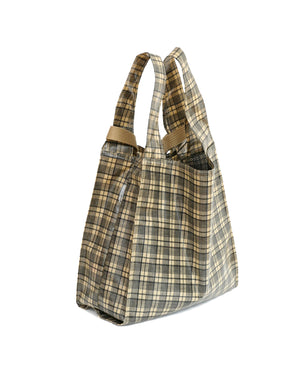 Anythin tote / USA Cotton plaid
