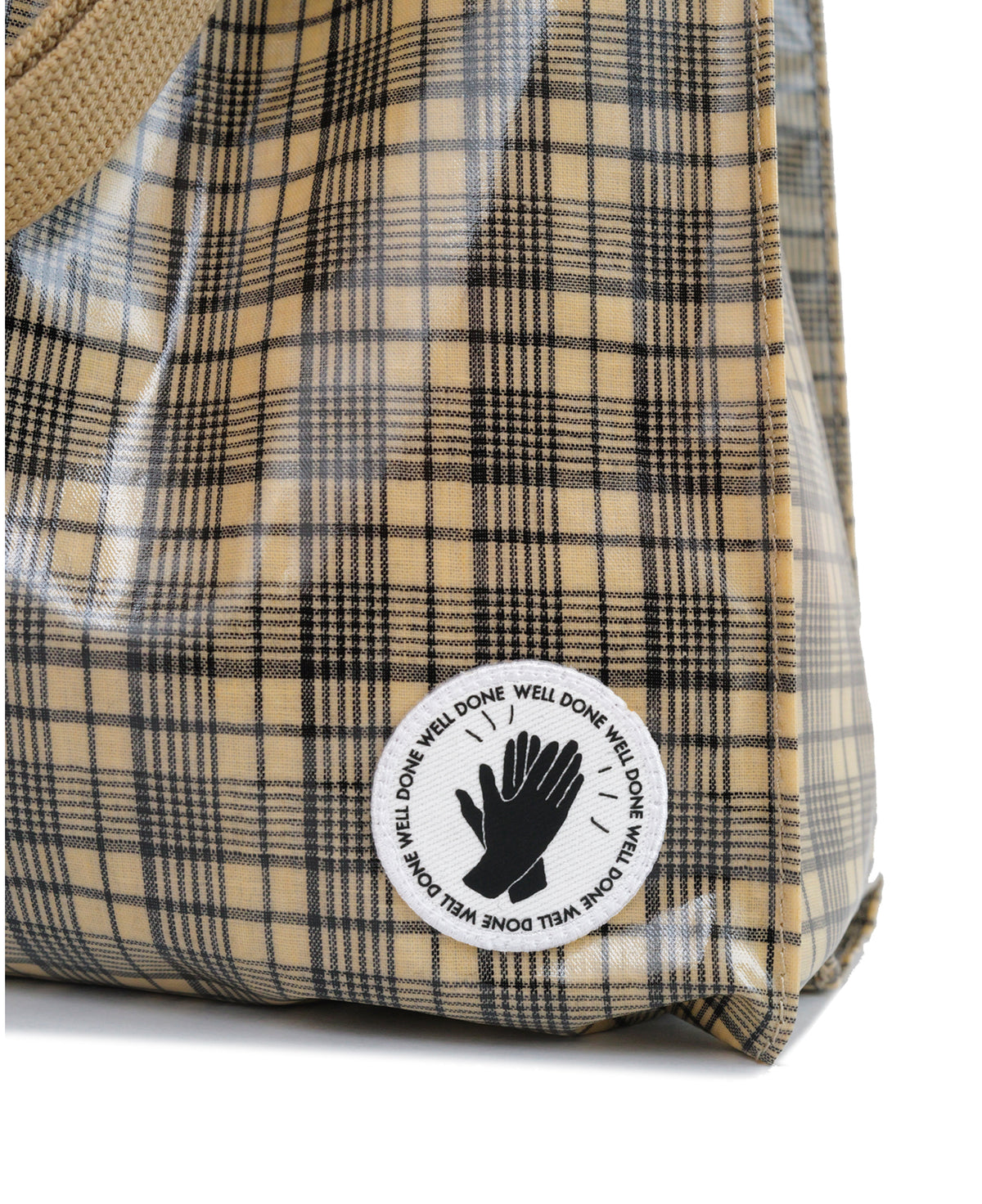 Anythin tote / USA Cotton plaid
