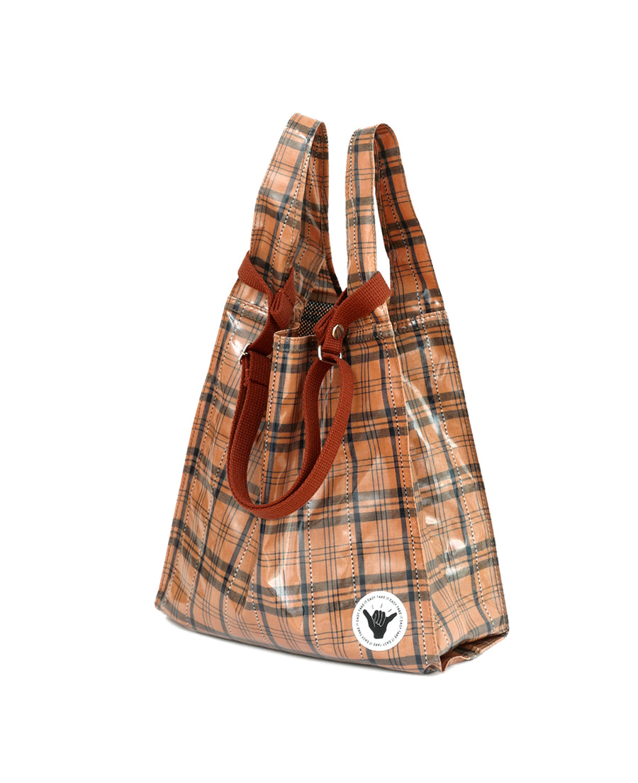 USA Cotton Plaid - Peach