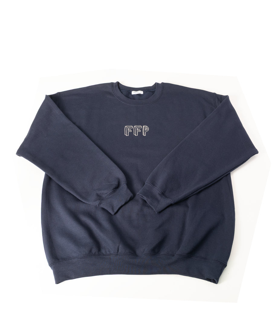8.0oz Crewneck Sweatshirt - Navy